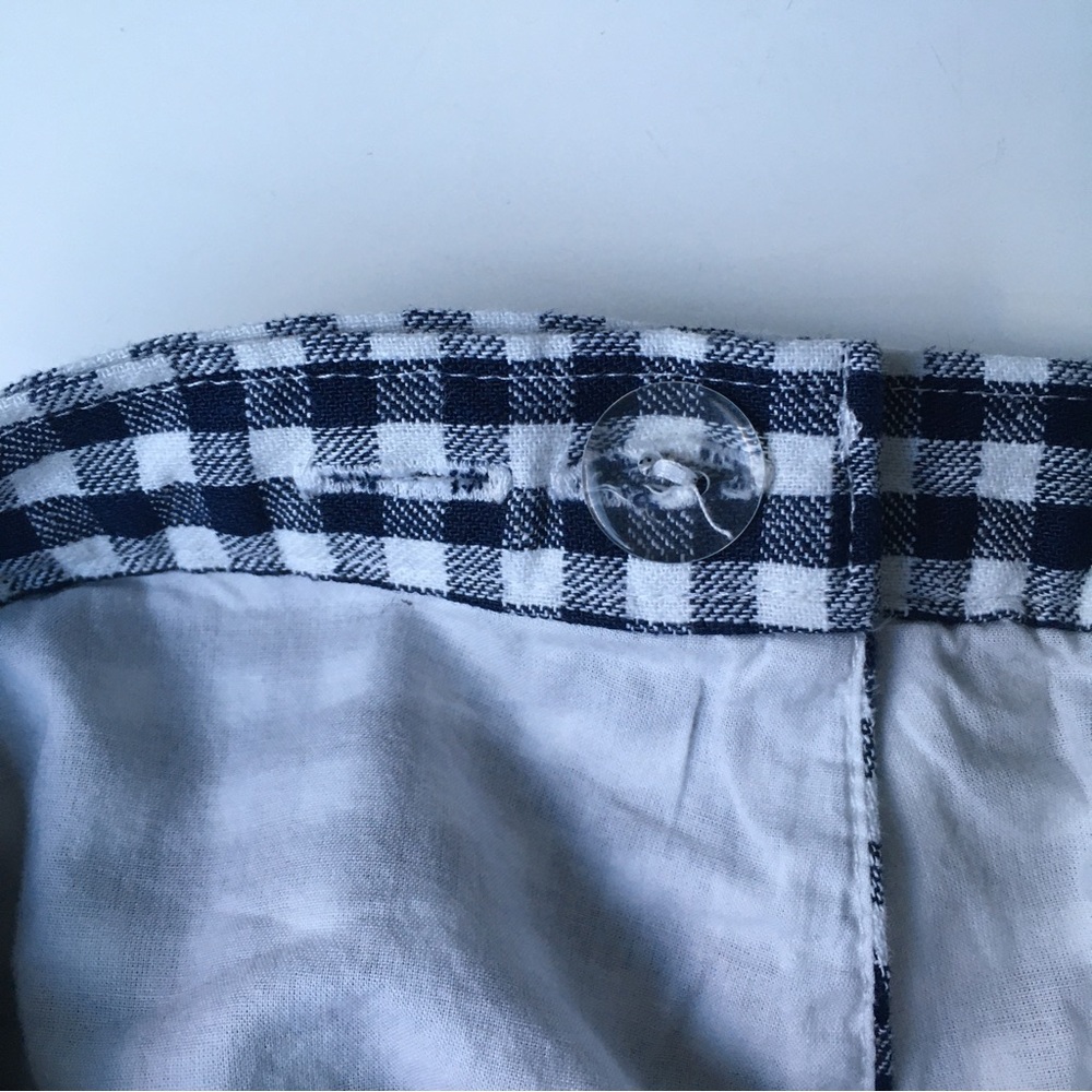 Abercrombie & Fitch Linen Cotton Wrap Skirt
Navy Blue Checker Gingham - Picture 4 of 8
